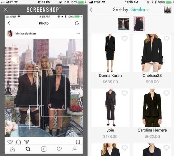 Screenshop is a mobile app that converts your phone’s screenshots directly into a custom shopping experience